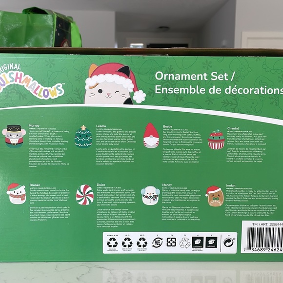 NWT Squishmallows 4” Holiday Classic Collection - Picture 2 of 3